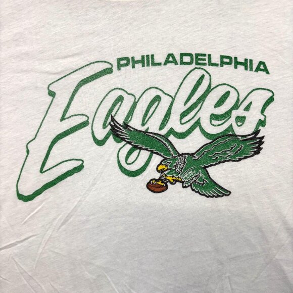 NFL NFC East Philadelphia Eagles LS Crop Top Size Large - Picture 2 of 4